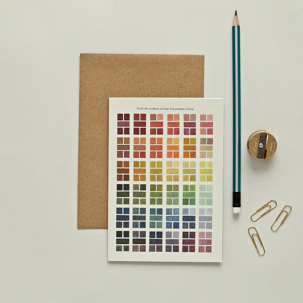 A6 Greeting Card - Watercolour Swatches