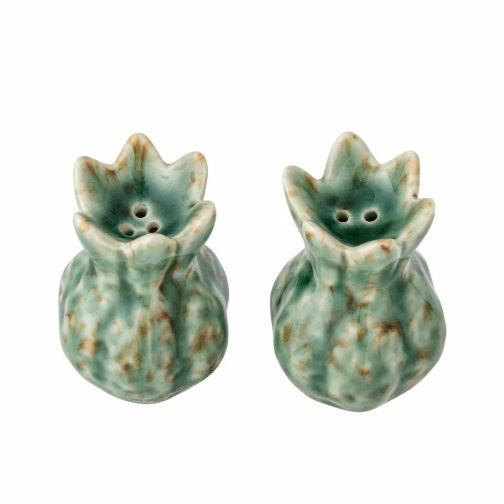 Cyrill Salt and Pepper Shaker Set - Green - Image 3