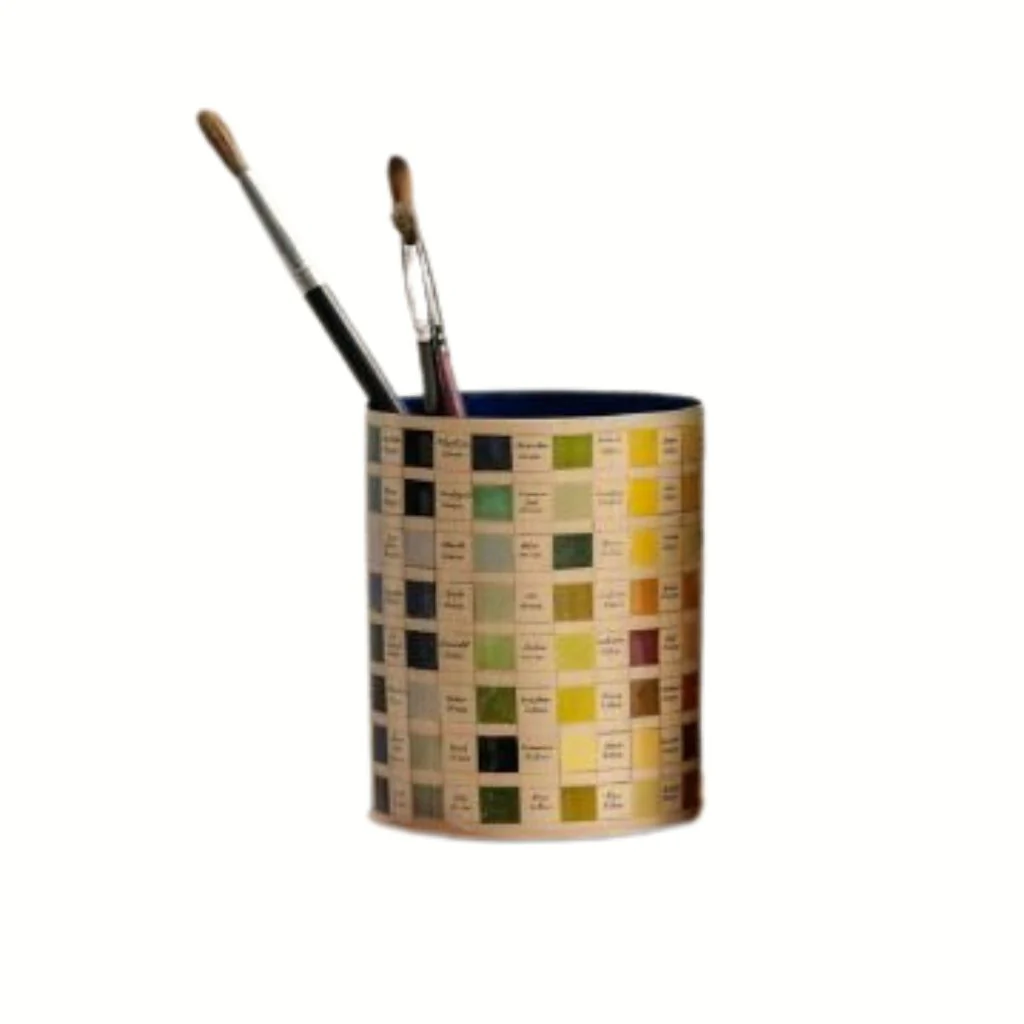 Enamel Pen Pot - Werner's Nomenclature of Colours - Image 2