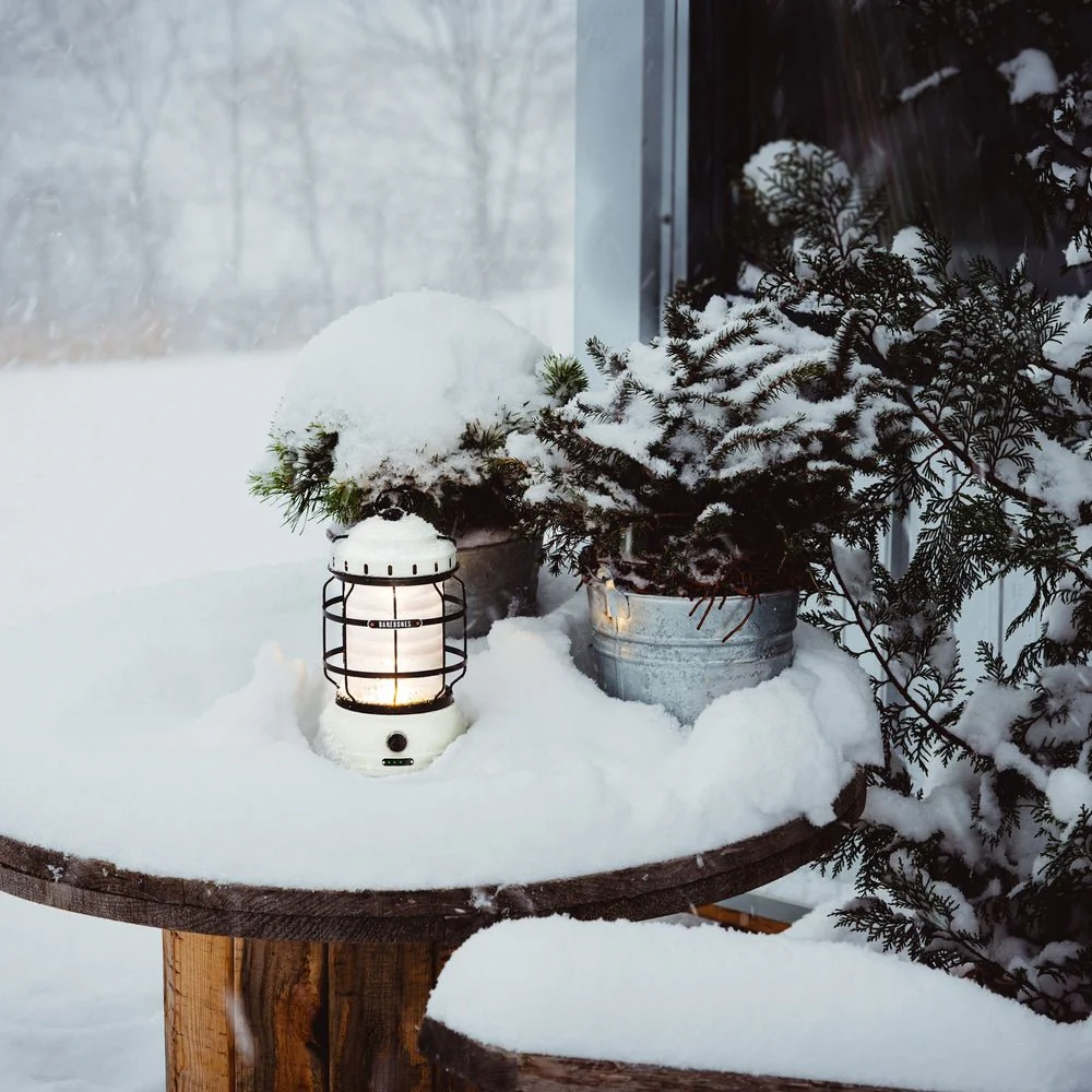 Forest LED Portable Lantern - Vintage White - Image 3