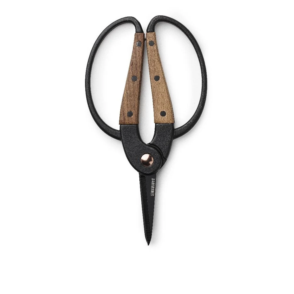 Garden Scissors With Walnut Handle - Image 3