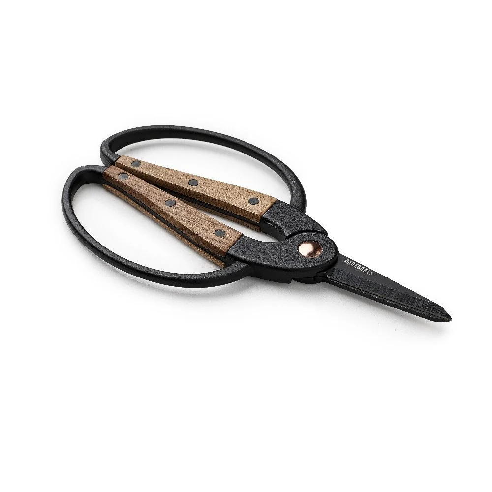 Garden Scissors With Walnut Handle - Image 4