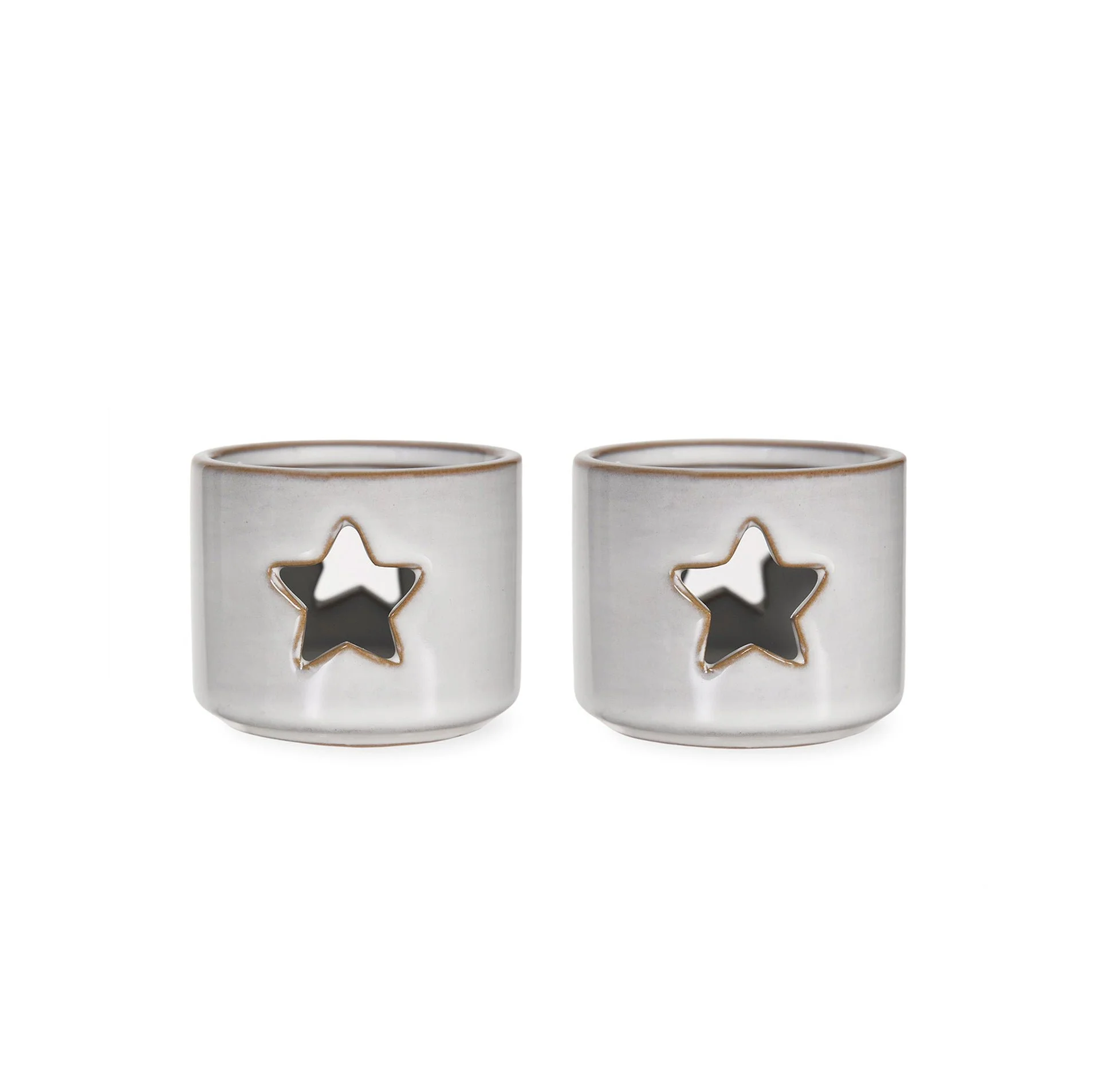 Ithaca Star Tealight Holders Set of 2 - Image 5