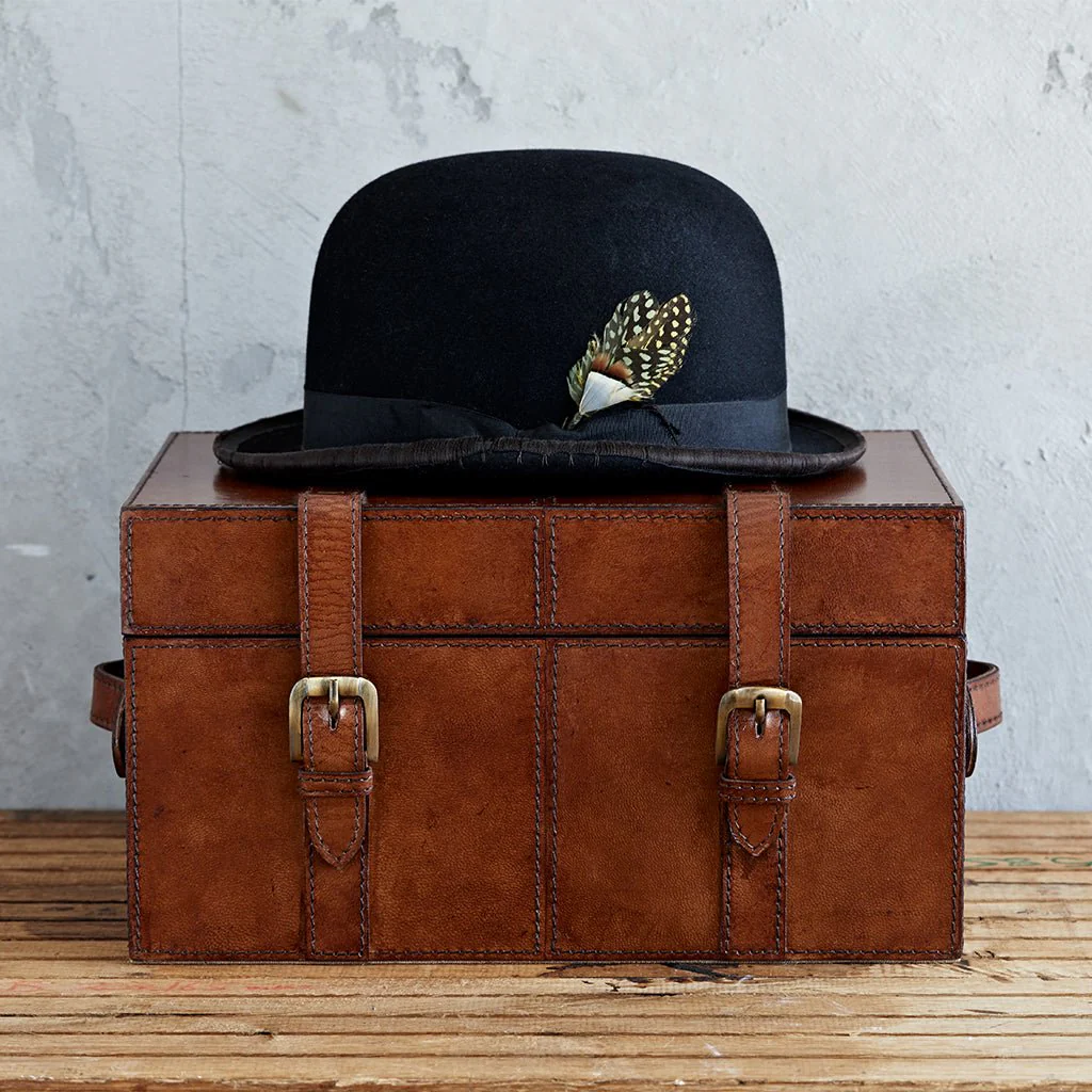 Leather Keepsake Trunk - Image 4