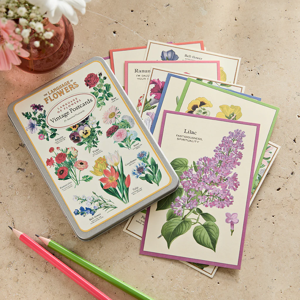 Language of Flowers Postcards