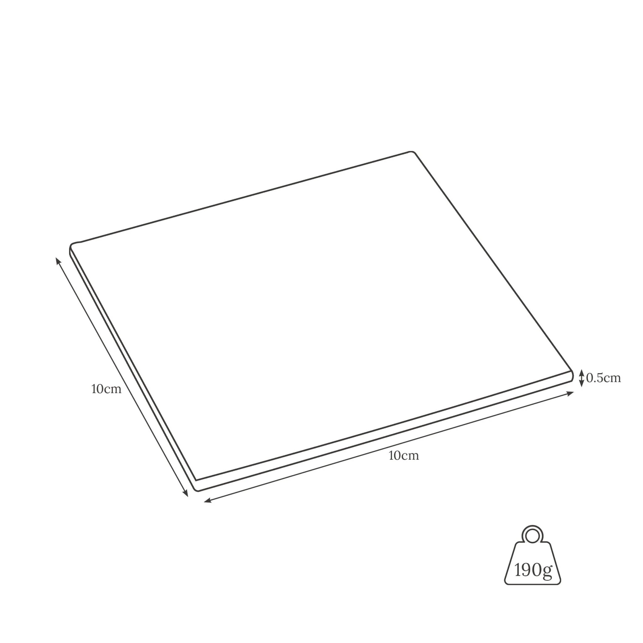 Leather Single Coaster - Image 2