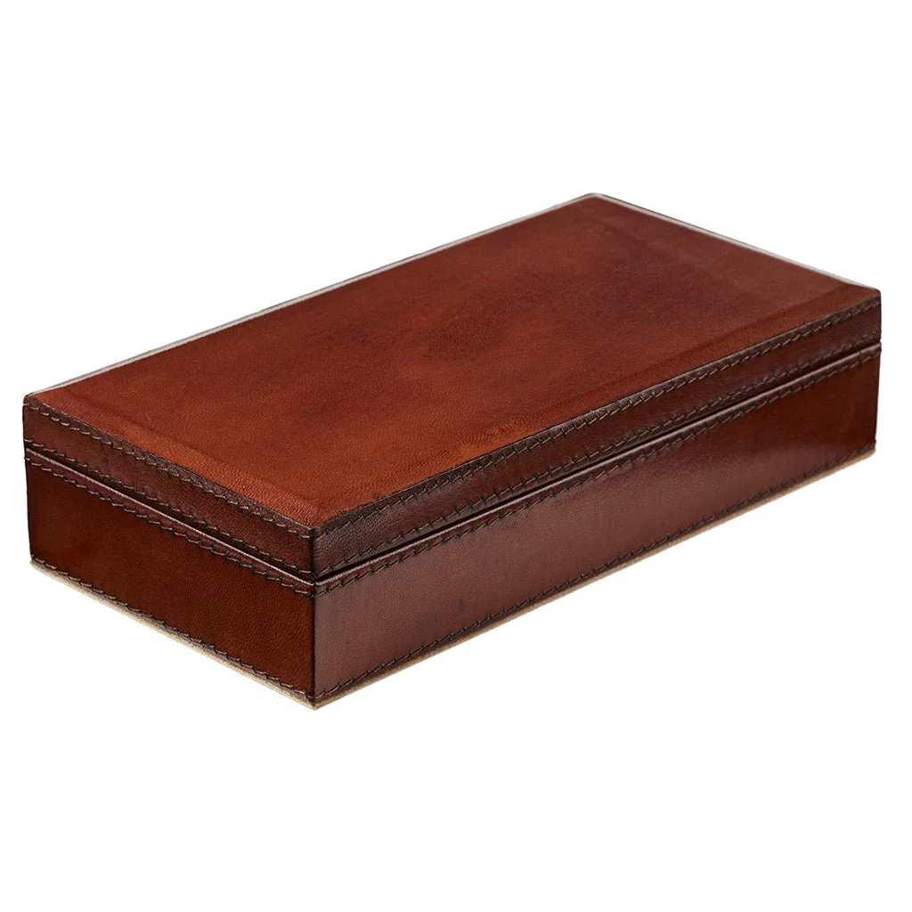 Leather Cufflink Box- For Shirt Essentials - Image 3