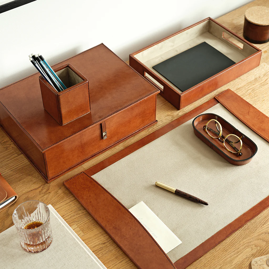 Leather Desk Blotter - Image 3