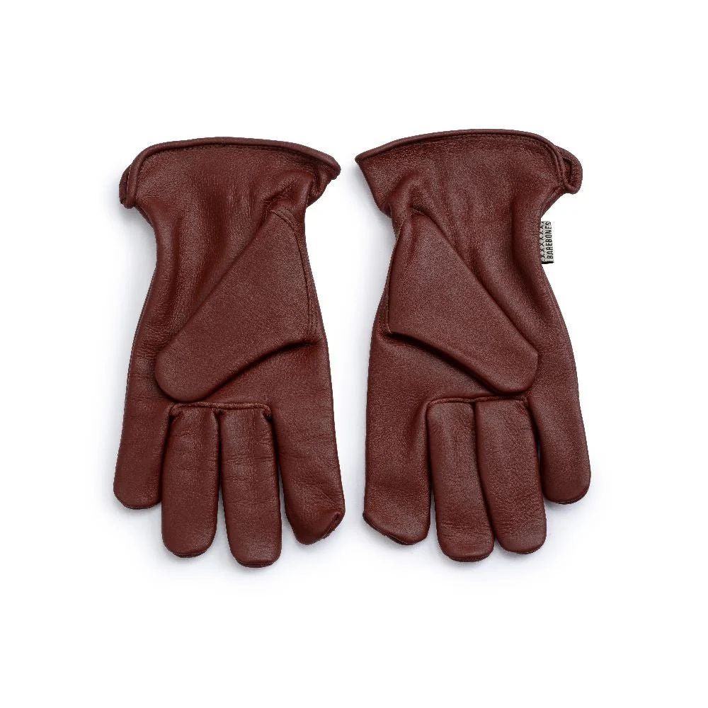Leather Gardening Gloves - Cognac - Image 3