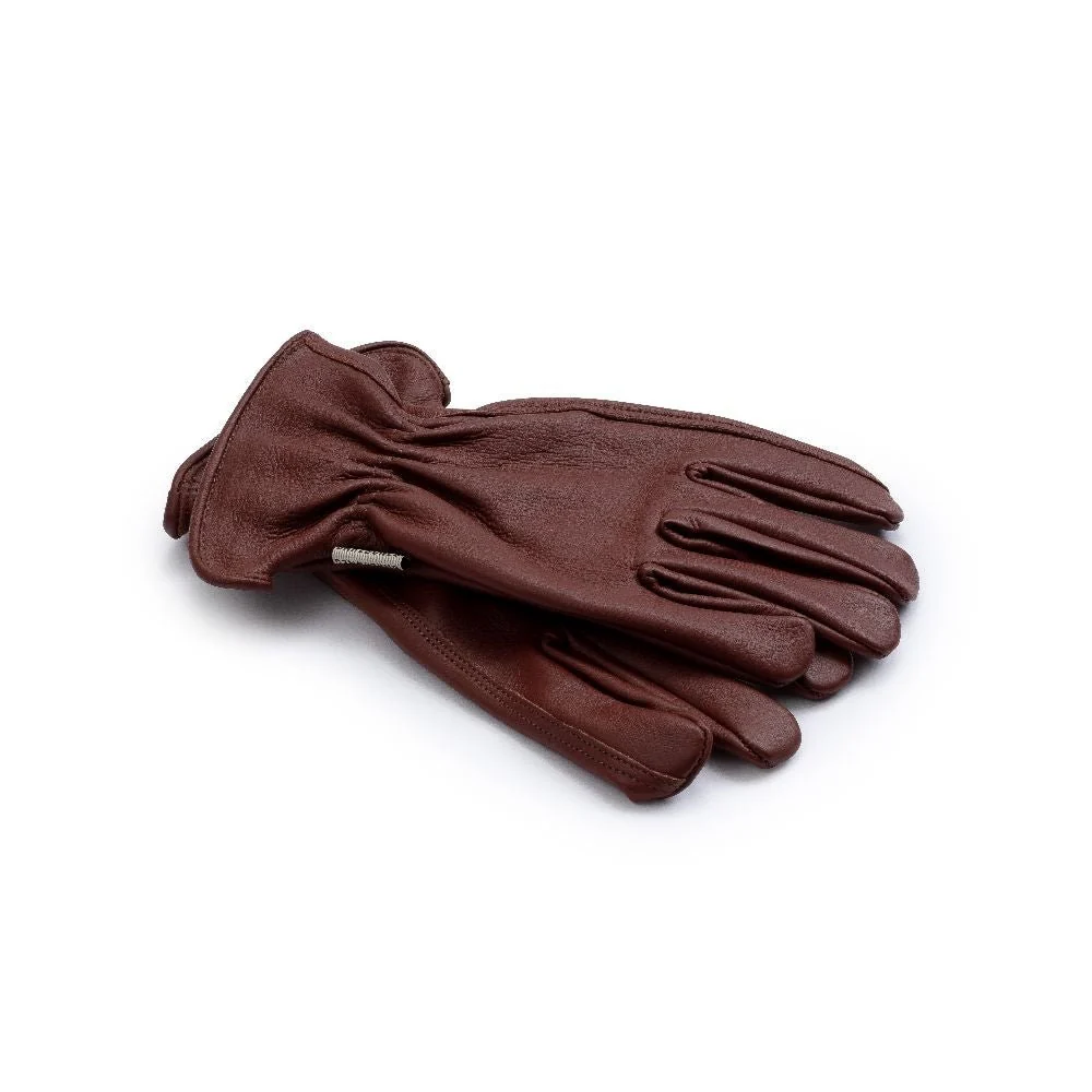 Leather Gardening Gloves - Cognac - Image 8