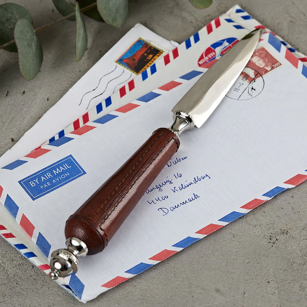 Leather Handled Letter Knife