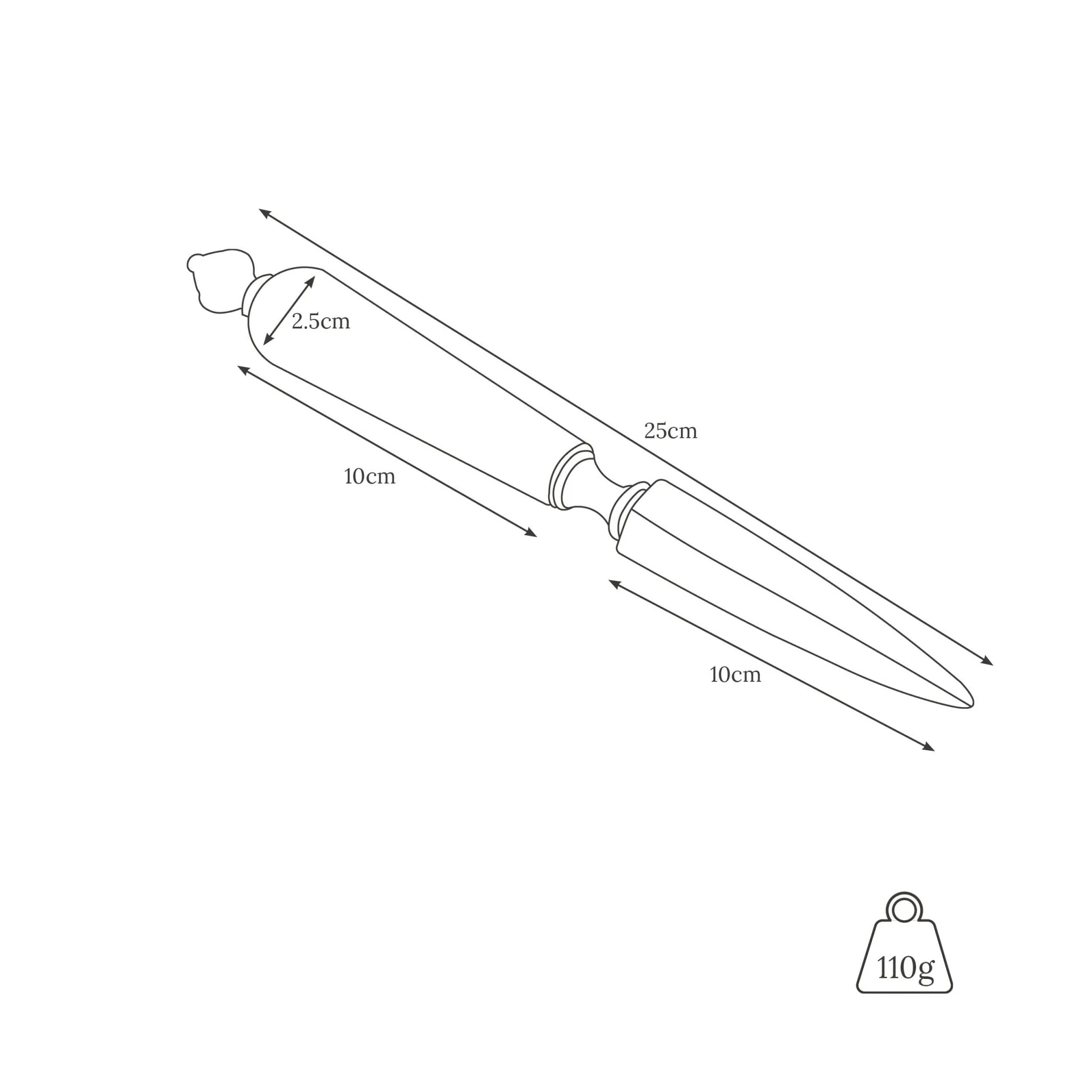 Leather Handled Letter Knife - Image 4