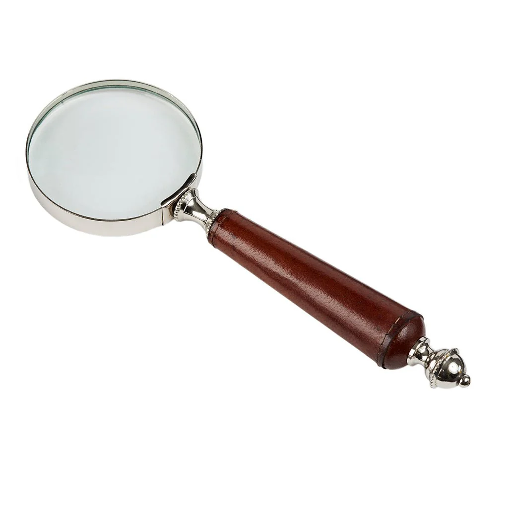 Leather Handled Magnifying Glass - Image 4