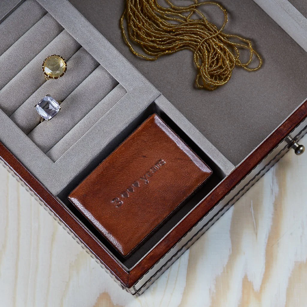 Leather Jewellery Box - Add A Secret Inner Box - Image 3
