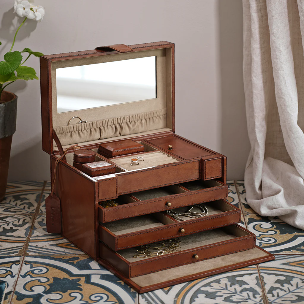 Leather Jewellery Case