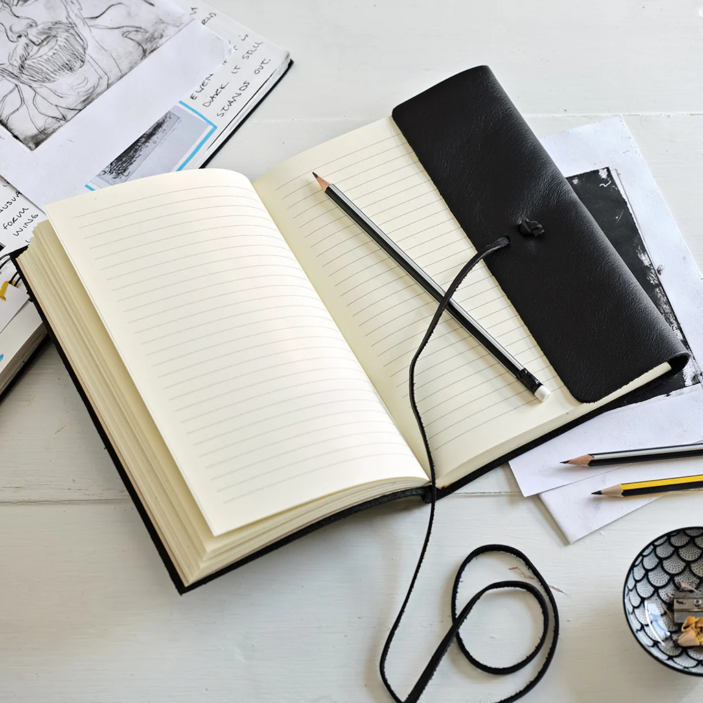 Leather Journal - Black