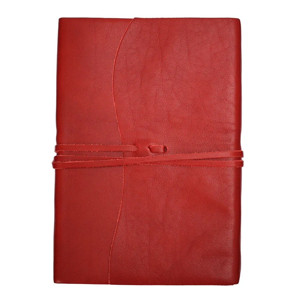 Leather Journal - Red - Image 2