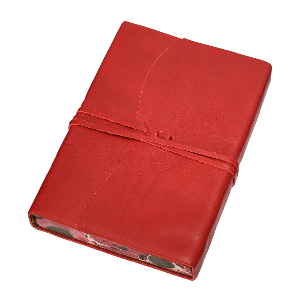 Leather Journal - Red - Image 3