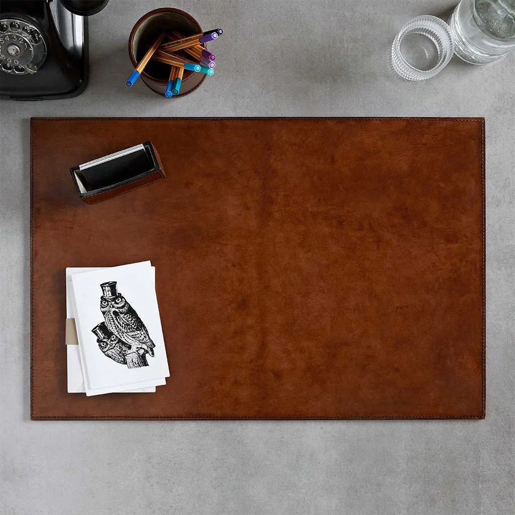 Leather Large Desk Set - Image 2