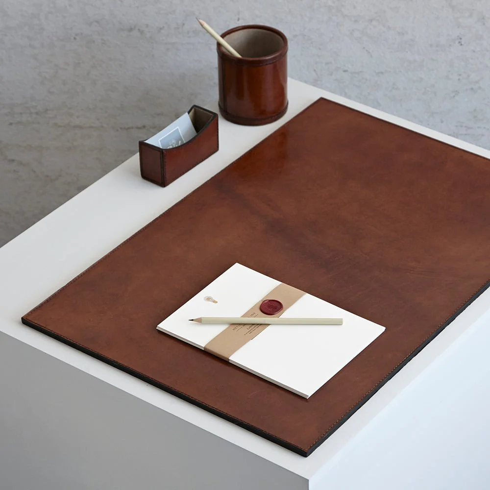 Leather Large Desk Set - Image 3