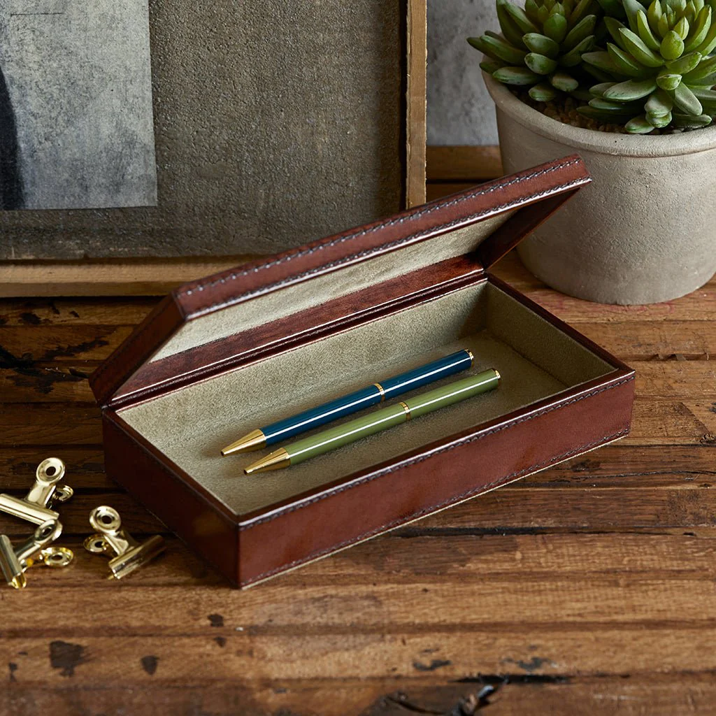Leather Memento Box - Large - Image 2