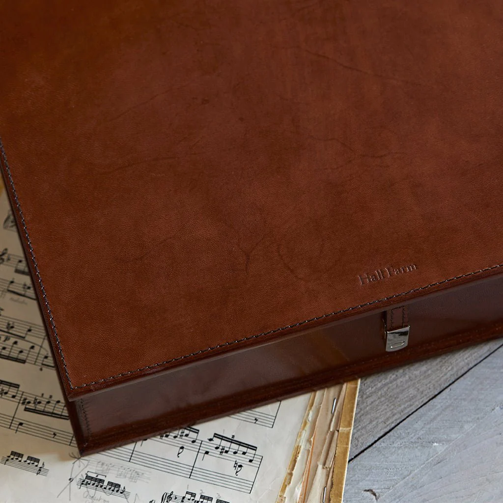 Leather Box File - Personalise The Lid - Image 3