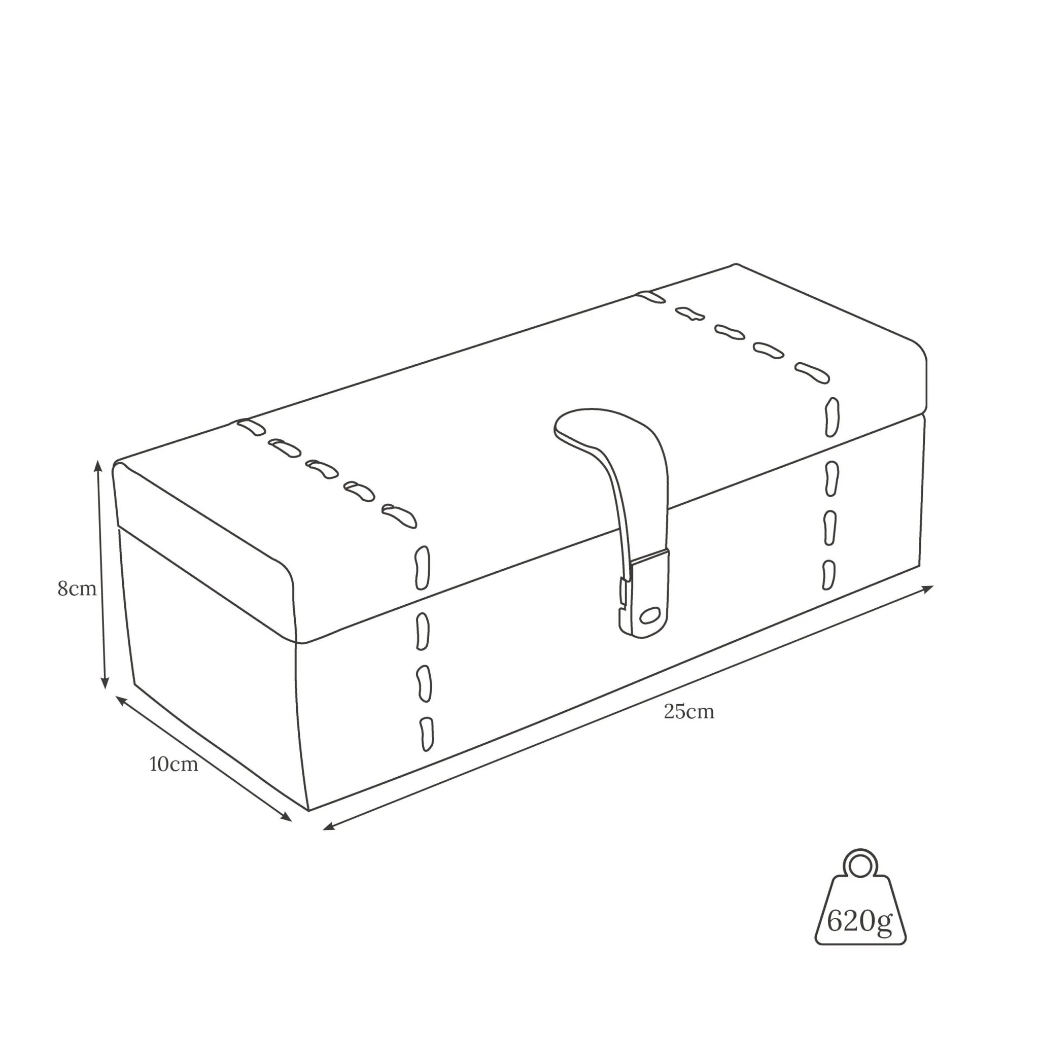 Leather Watch Box For Three - Image 5
