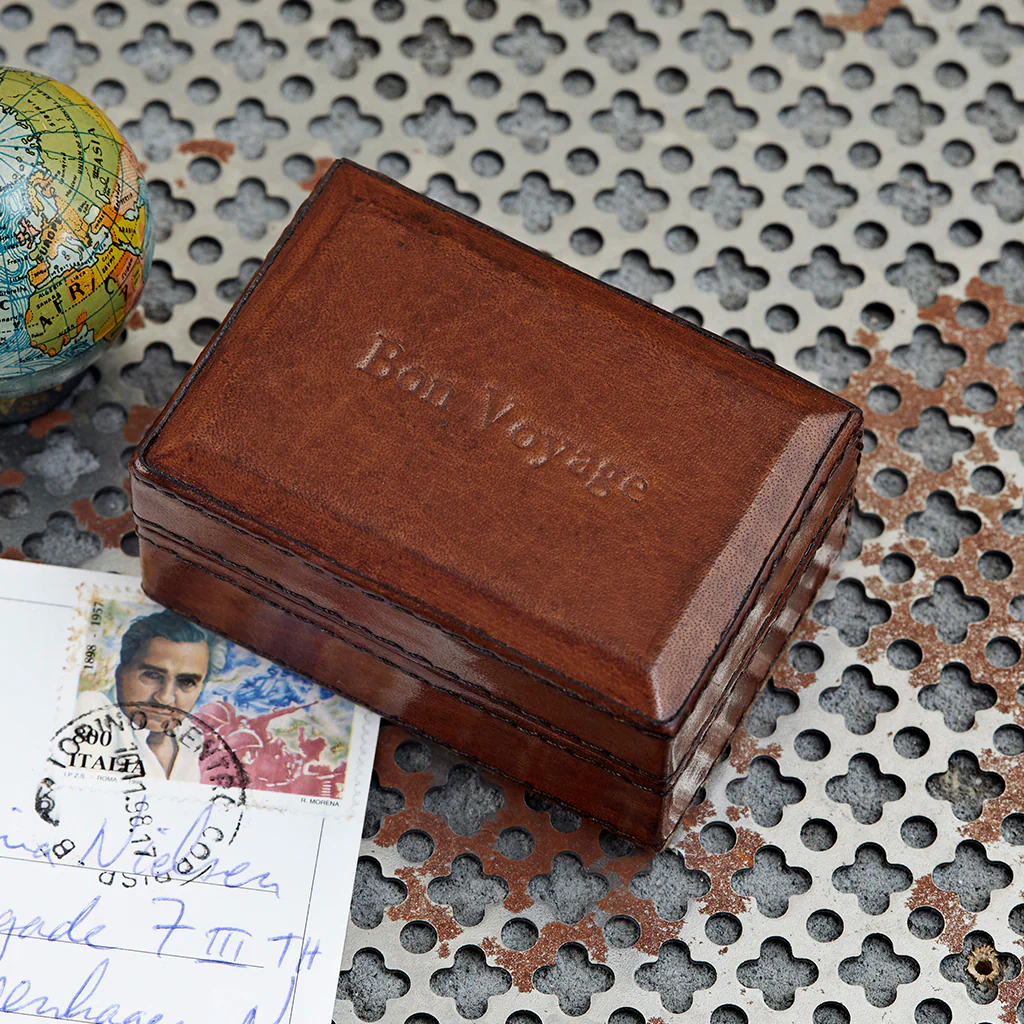 Leather Watch Box For Three - Image 6