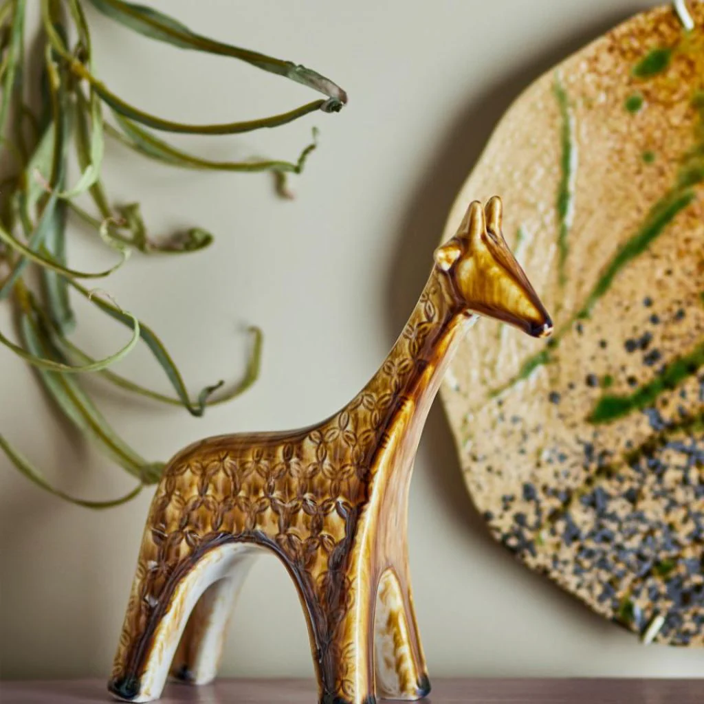 Longuro Deco Giraffe - Brown