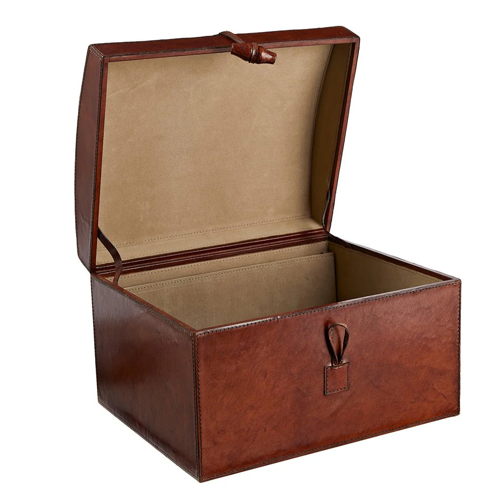Luxury Leather Memory Box - For Personalised Keepsakes - Image 7