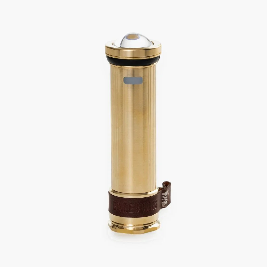 Mini Flashlight - Brass - Image 2