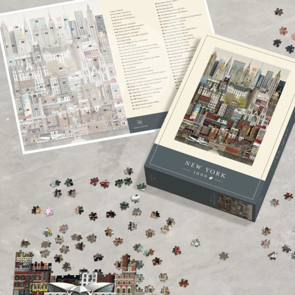 New York 1000 Piece Jigsaw Puzzle - Image 2