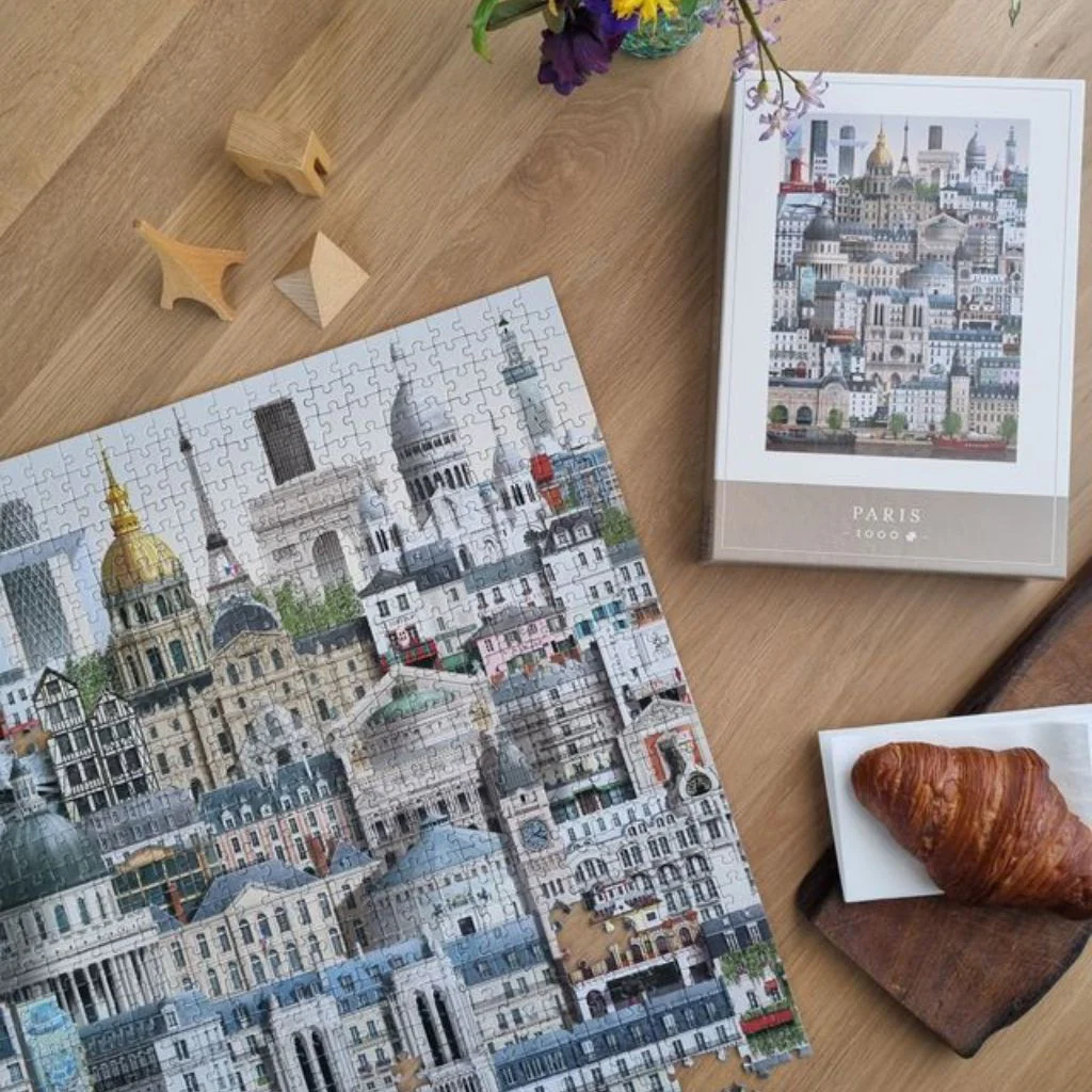 Paris 1000 Piece Jigsaw - Image 4