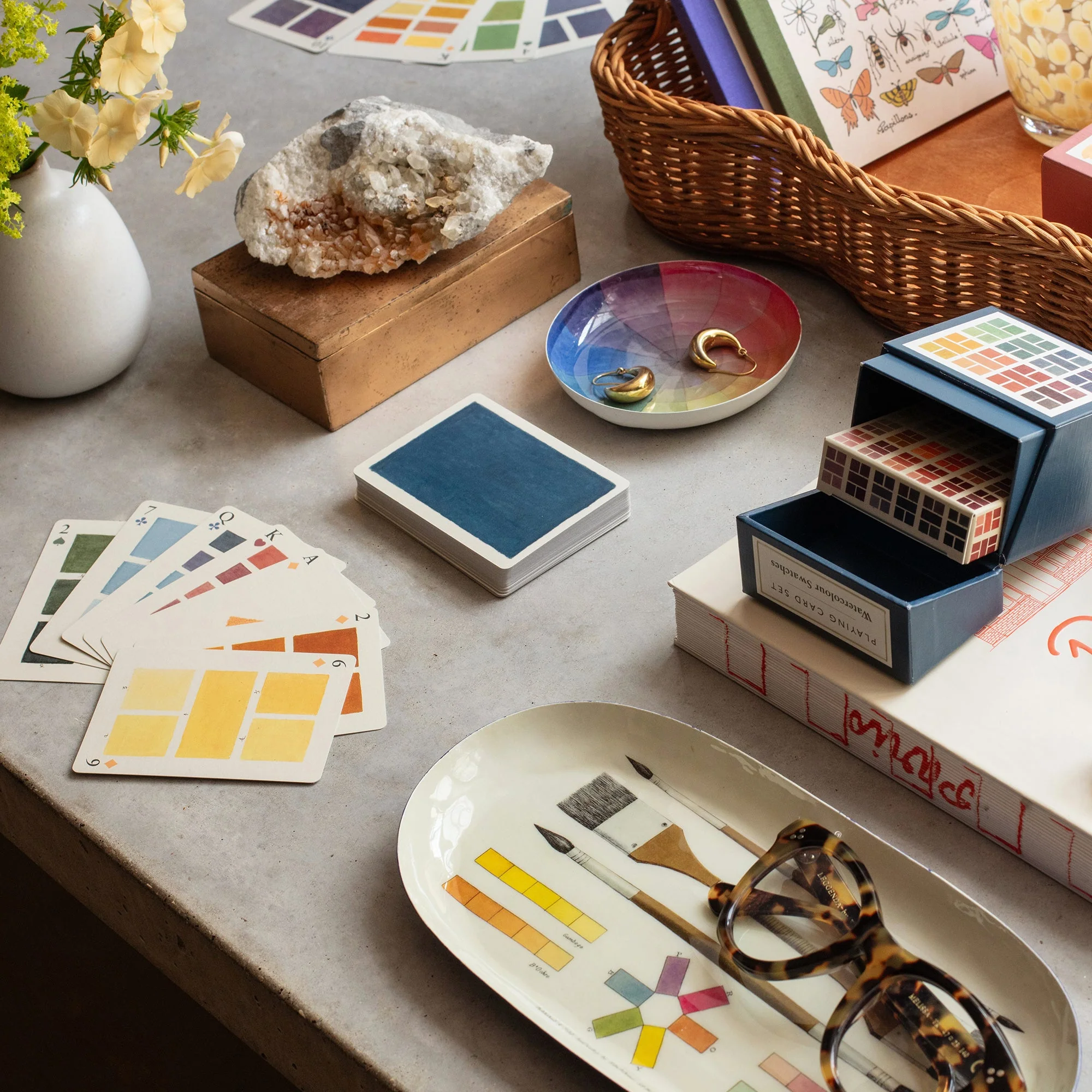Playing Cards- Set of Two Decks - Watercolour Swatches - Image 3
