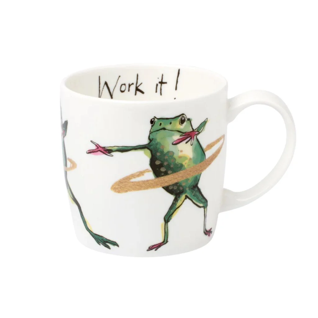 Work It! Frog Mug