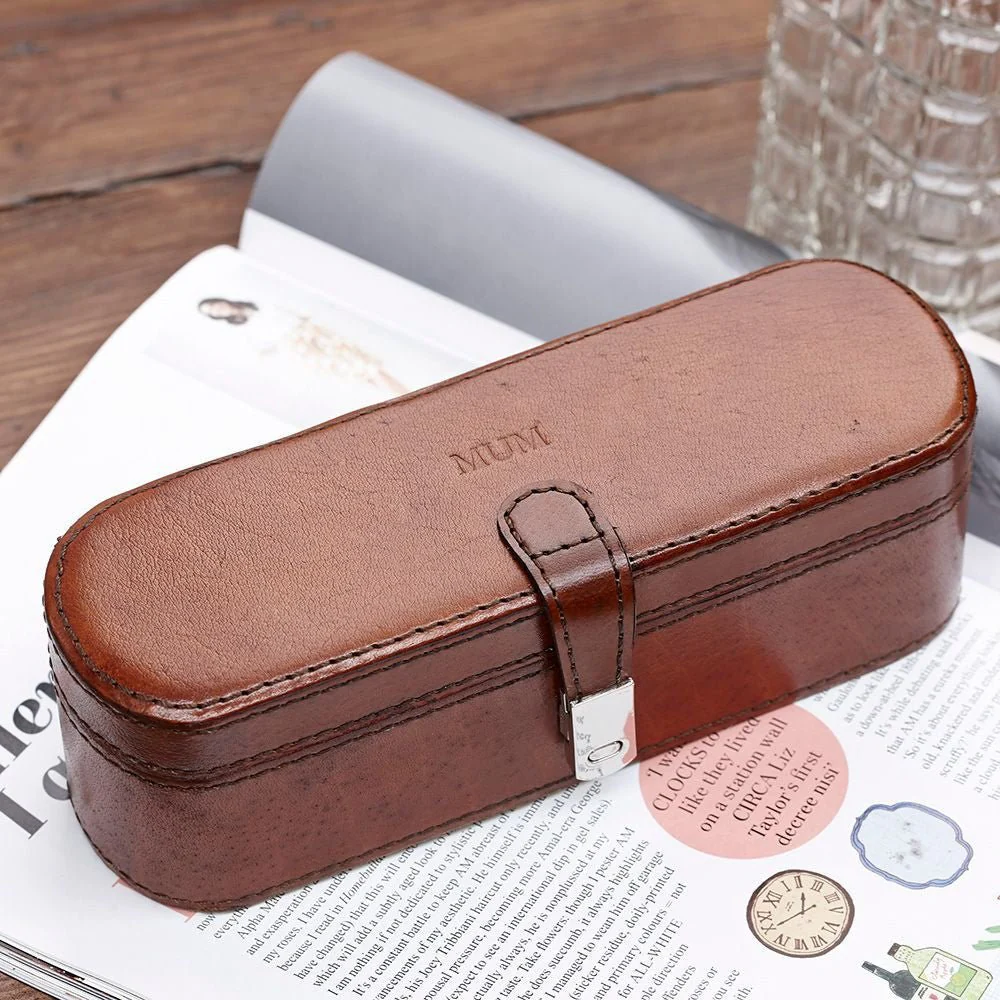 Leather Personalised Small Jewellery Box - Use Everyday - Image 6