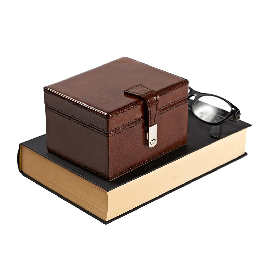 Leather Stud Keepsake Box - Tidy And Store - Image 4
