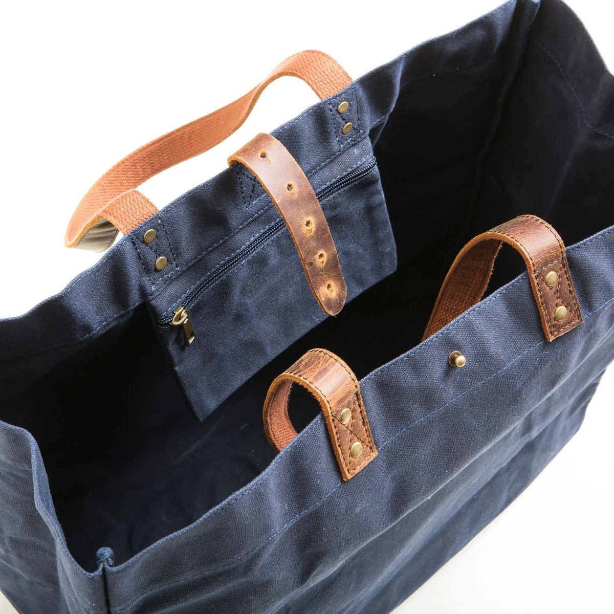 Waxed Canvas Tote Bag - Image 15
